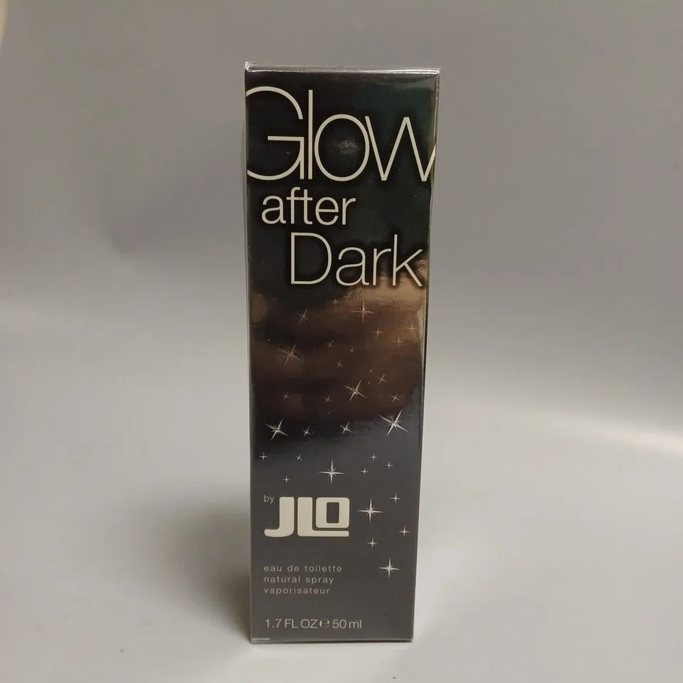 BOXED AND SEALED JENNIFER LOPEZ JLO GLOW AFTER DARK EAU DE TOILETTE 50ML