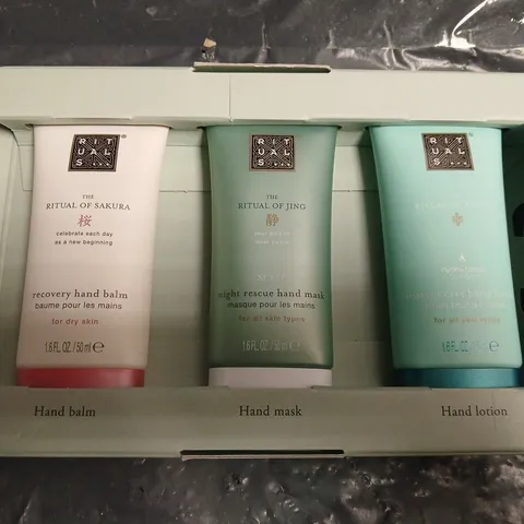 RITUALS HAND CARE TRIO GIFT SET – THE RITUAL OF SAKURA, JING & NAM (3 X 50ML)