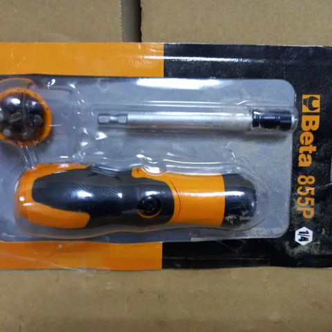 BETA 855P BIT HOLDER WITH HANDLE, WITH REVERSIBLE RATCHET