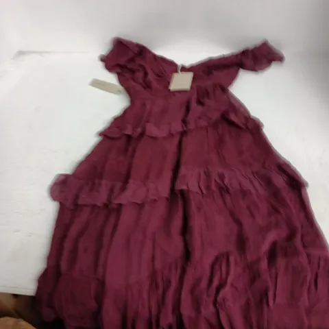 JIGSAW WOMENβS PLUM DRESS β UK6 (US 2 / EU 34)