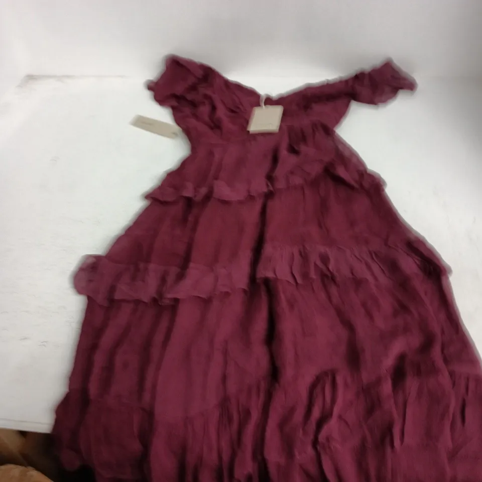 JIGSAW WOMEN’S PLUM DRESS – UK6 (US 2 / EU 34)