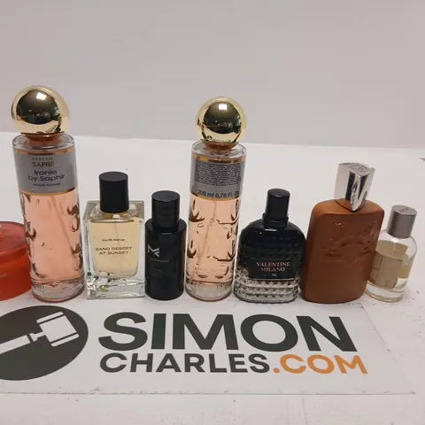 APPROXIMATELY 10 ASSORTED UNBOXED FRAGRANCES