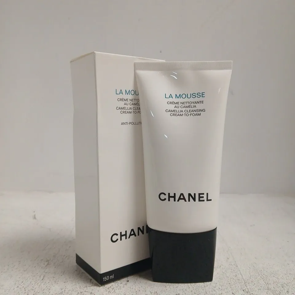 CHANEL LA MOUSSE CAMELLIA CLEANSING CREAM-TO-FOAM (150ML)