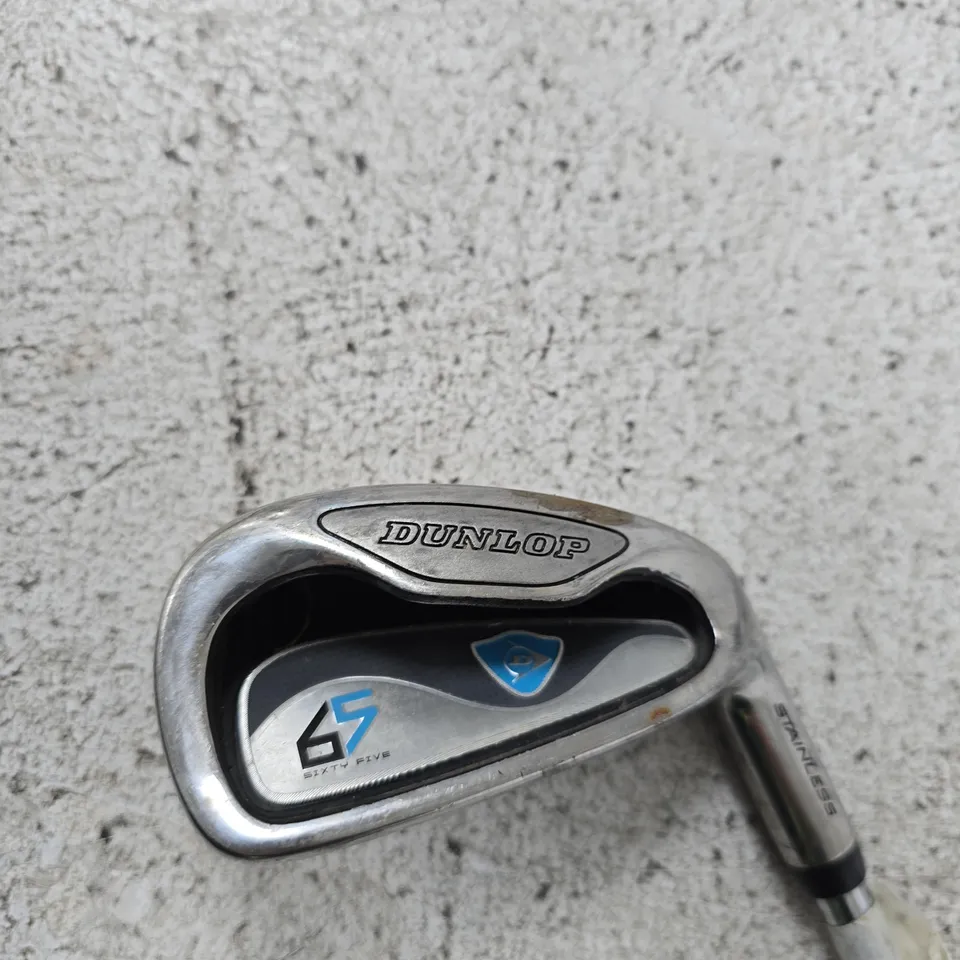 DUNLOP SIXTY FIVE STAINLESS STEEL GOLF IRON