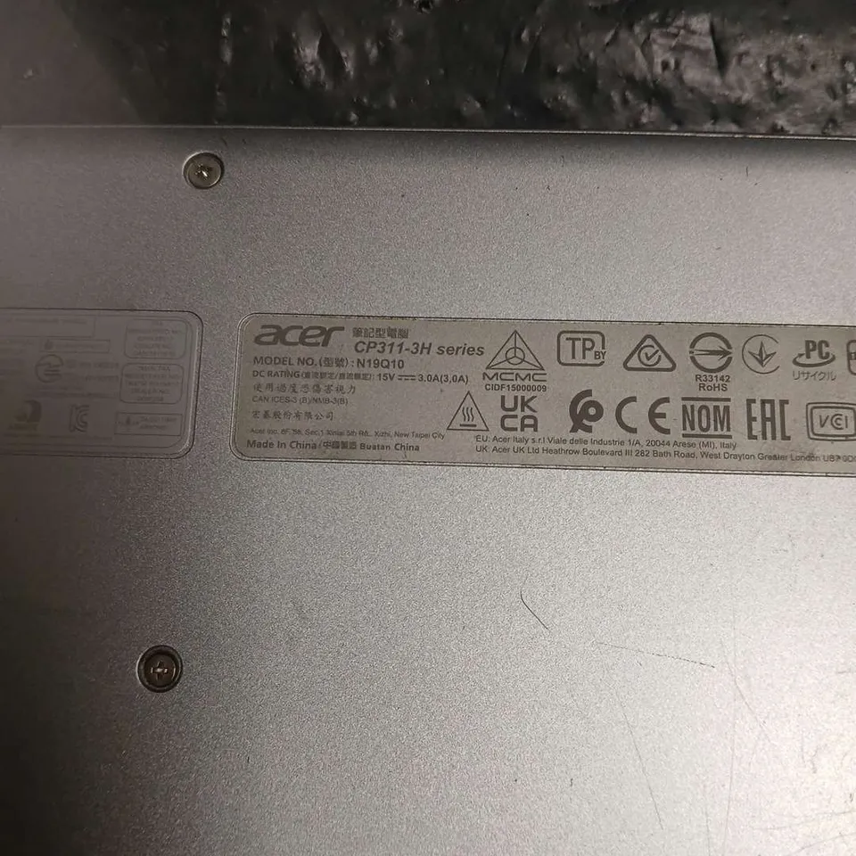 ACER CP311-3H CHROMEBOOK LAPTOP