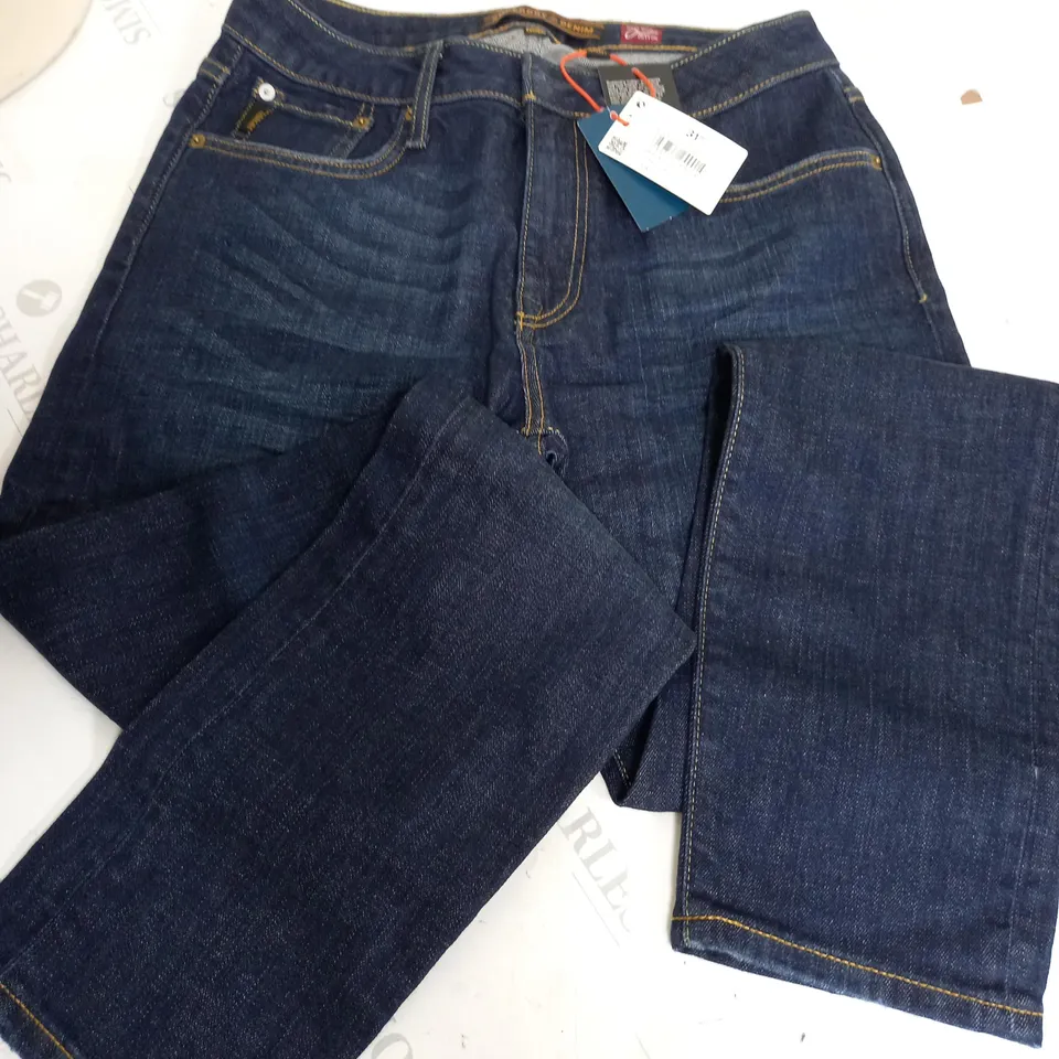 SUPERDRY LUTGERS DARK INK JEANS - 31/32