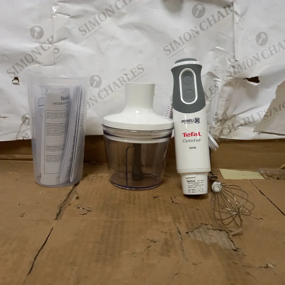 TEFAL HB643140 OPTICHEF QUARTZITE HAND BLENDER