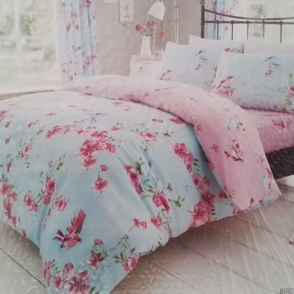 BRAND NEW GAVENO CAVAILIA DOUBLE DUVET COVER SET -BIRD DESIGN- 