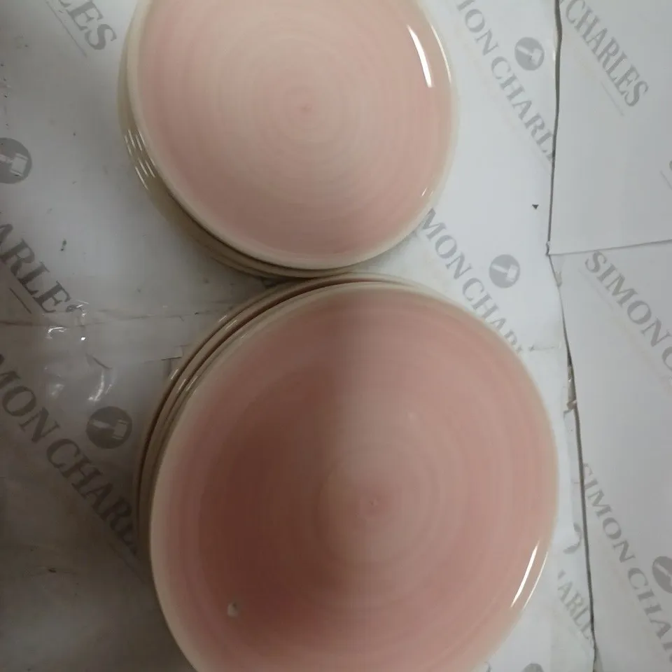 PINK PLATE SET RRP £78