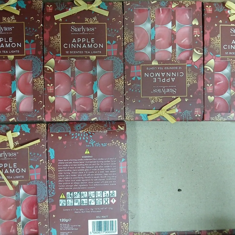 BOX OF APPROXIMATELY 40 PACKS OF STARLYTES TEA LIGHTS