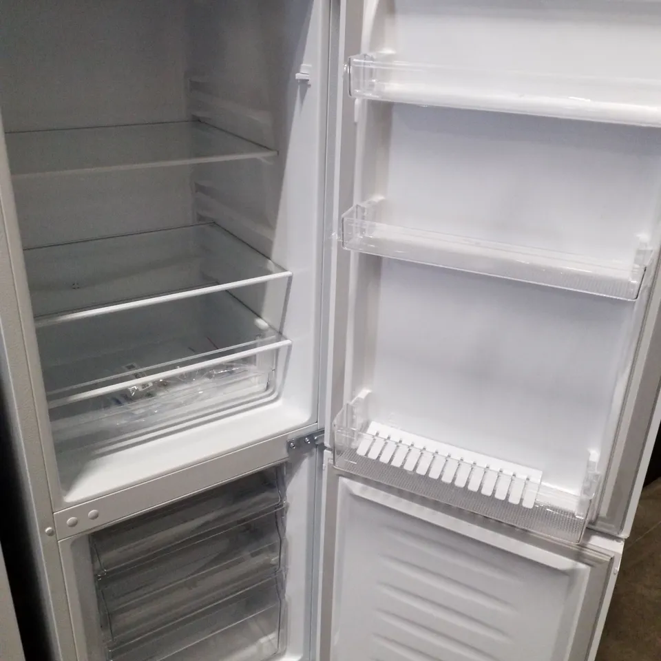 FRIDGEMASTER 50cm FREESTANDING 60/40 FRIDGE FREEZER IN WHITE MC50175A - UNPROCESSED RAW RETURN