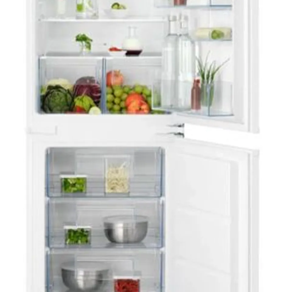 AEG 6000 SERIES OSC6T185ES FULLY INTEGRATED 50/50 FRIDGE FREEZER FROST FREE WITH SLIDING HINGE - E RATED RRP £584