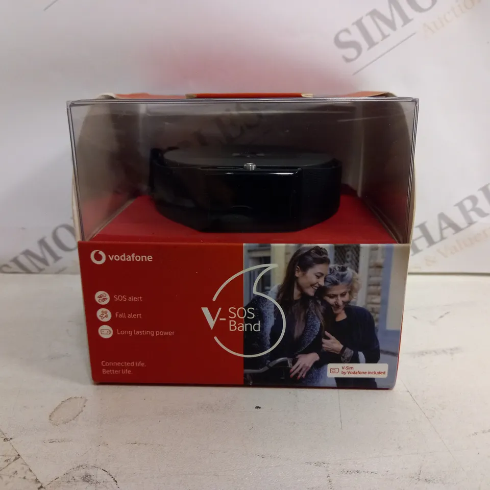 VODAFONE V-SOS SMART BAND WATCH WITH SOS ALERT BUTTON & FALL DETECTION ALERT - U