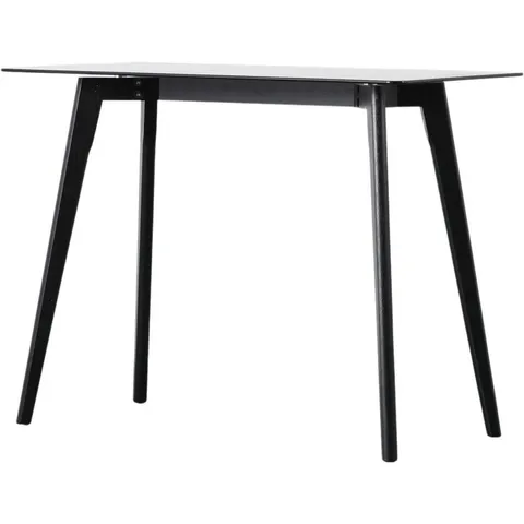 BOXED BLAIR BLACK CONSOLE TABLE (1 BOX)