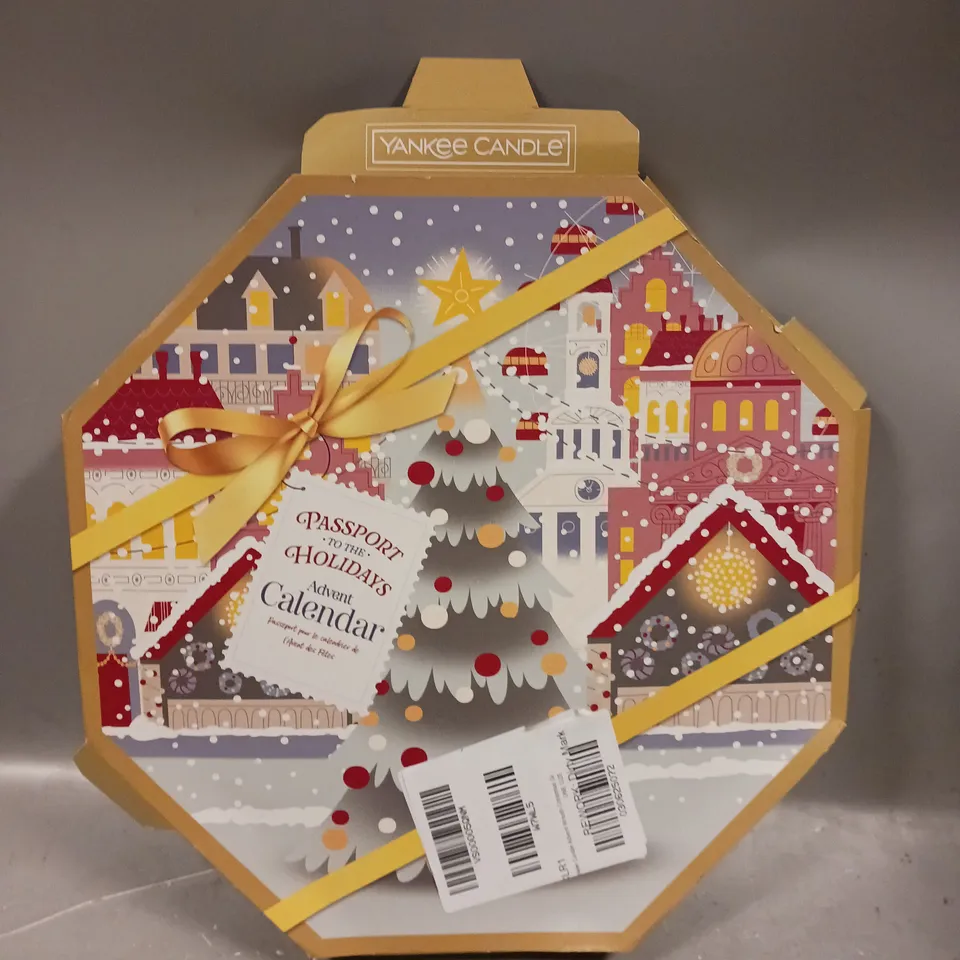 YANKEE CANDLE ADVENT WREATH CHRISTMAS GIFT SET