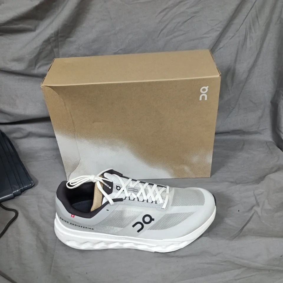 ON RUNNING SNEAKERS – GREY/WHITE - UK 12.5