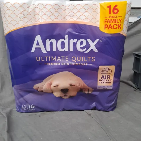 ANDREX ULTIMATE QUILTS 16 PACK TOILET ROLLS