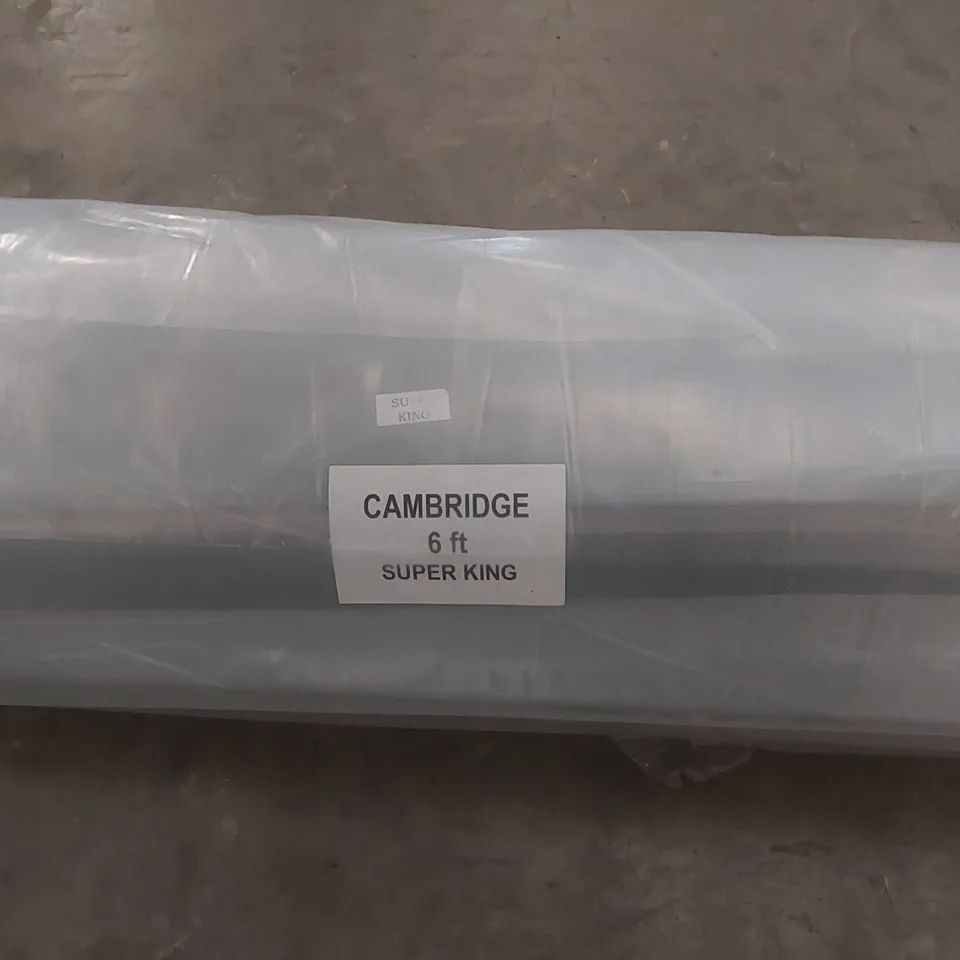 BRAND NEW BAGGED AND ROLLED CAMBRIDGE MATTRESS - 6FT SUPERKING