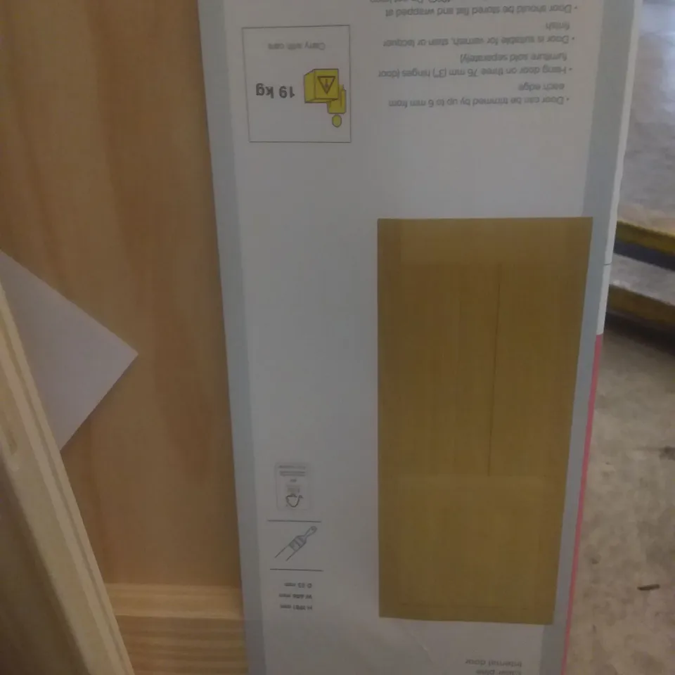 CLEAR PINE TRADITIONAL 4 PANEL INTERNAL DOOR 1981X686X35