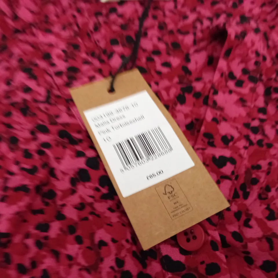HUSH MALIA DRESS IN RED - 10