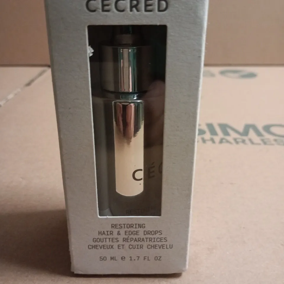 CECRED HAIR CARE – RESTORING HAIR & EDGE DROPS (50 ML) 