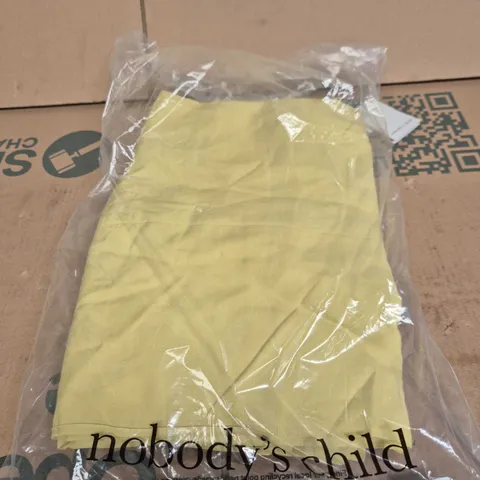 NOBODY'S CHILD RELAXED TROUSER – YELLOW, UK 18