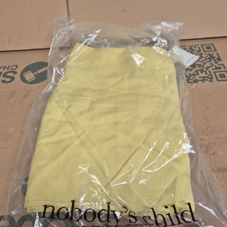 NOBODY'S CHILD RELAXED TROUSER – YELLOW, UK 18