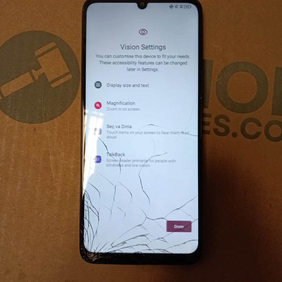 TCL 505 SMARTPHONE IN BLACK