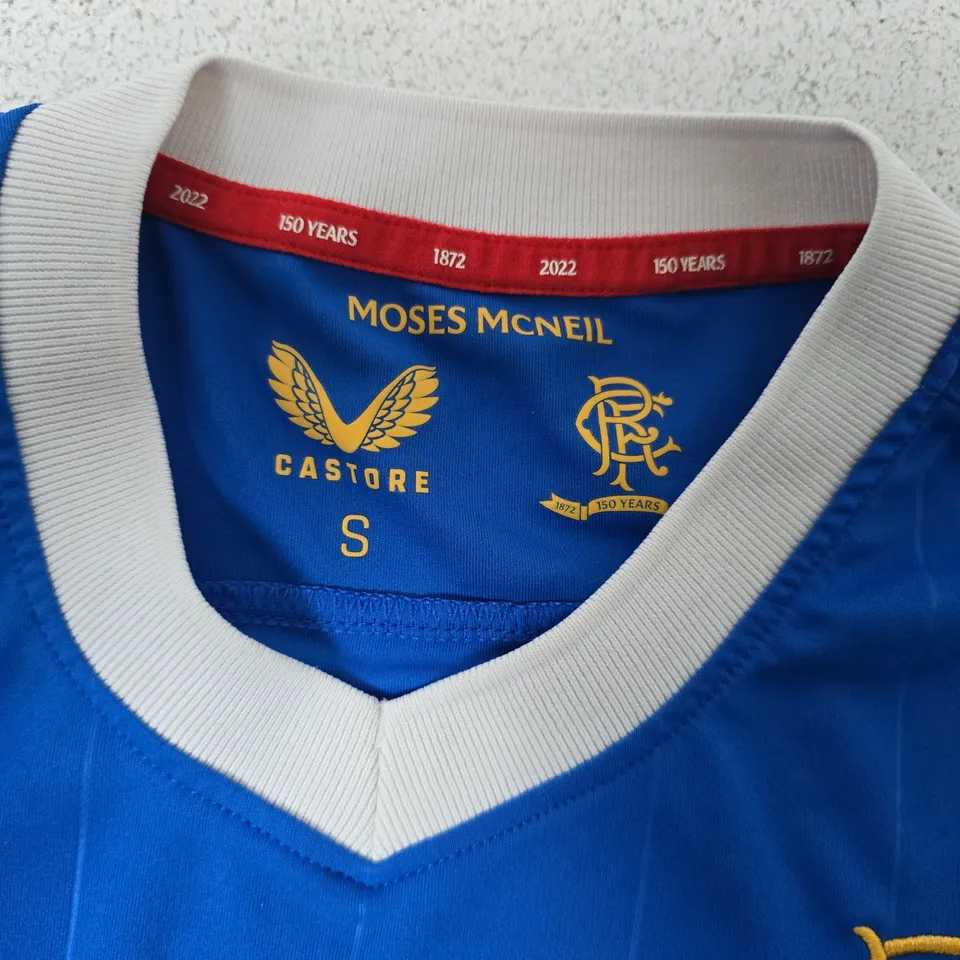 CASTORE RANGERS 21-22 HOME JERSEY - SMALL