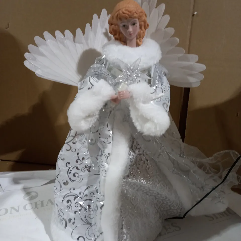 MR CHRISTMAS FIBER OPTIC ANIMATED ANGEL
