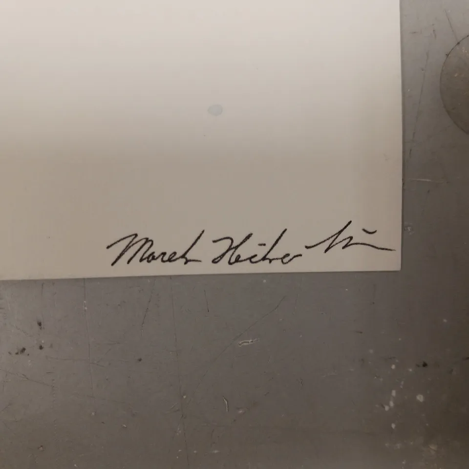 SIGNED AND DATED 50 SHADES OF RED FOX WATER COLOUR PAINTING