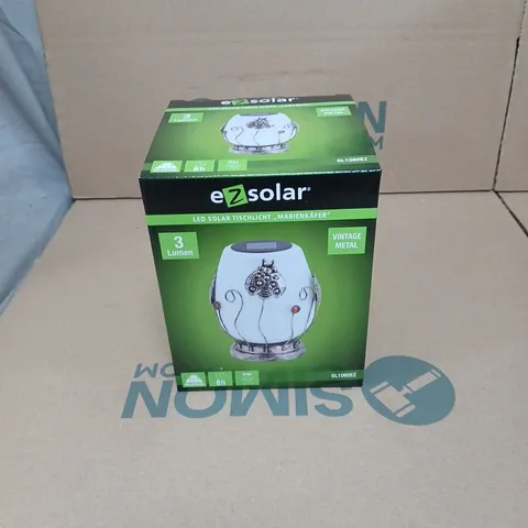 10 X LED SOLAR TABLE LIGHT "LADYBUG" BOXED