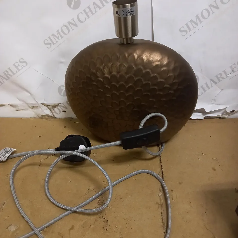 JOHN LEWIS ALEXANDER TABLE LAMP - NO SHADE