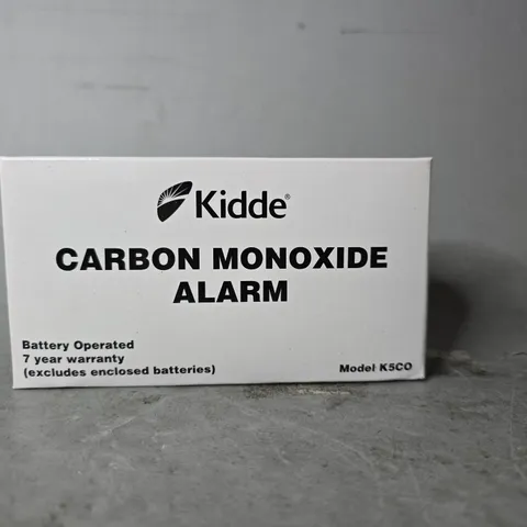 BOXED KIDDE CARBON MONOXIDE ALARM