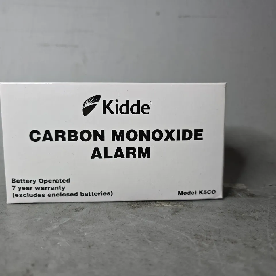 BOXED KIDDE CARBON MONOXIDE ALARM 
