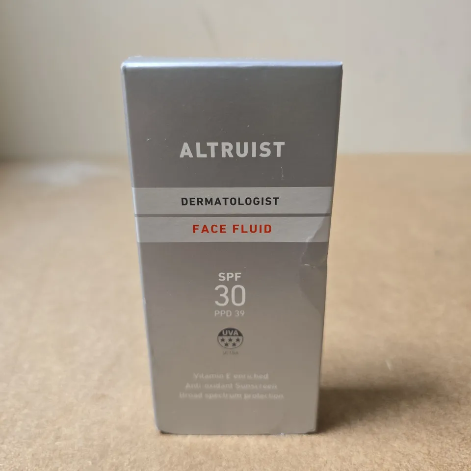 ALTRUIST DERMATOLOGIST FACE FLUID SPF 30, 50ML
