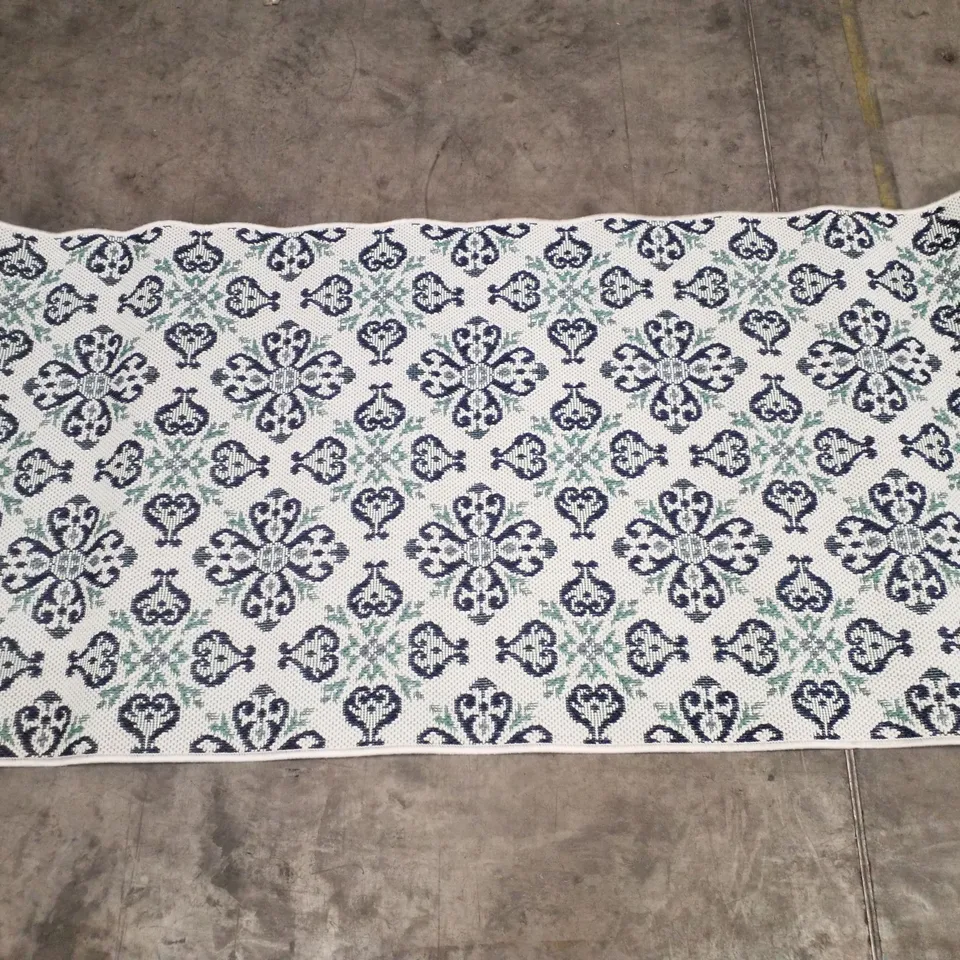 AREA RUG IN WHITE - 80×150CM