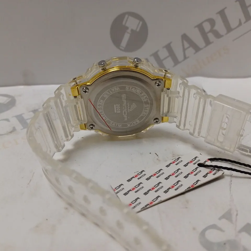 SANDA FASHION WATCH 2009 DIGITAL SPORT WATER PROOF WATCH FOR WOMEN