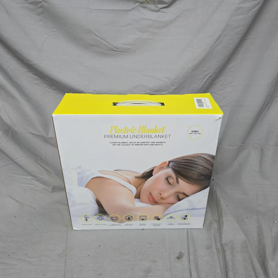 BOXED MONHOUSE ELECTRIC UNDERBLANKET - KING