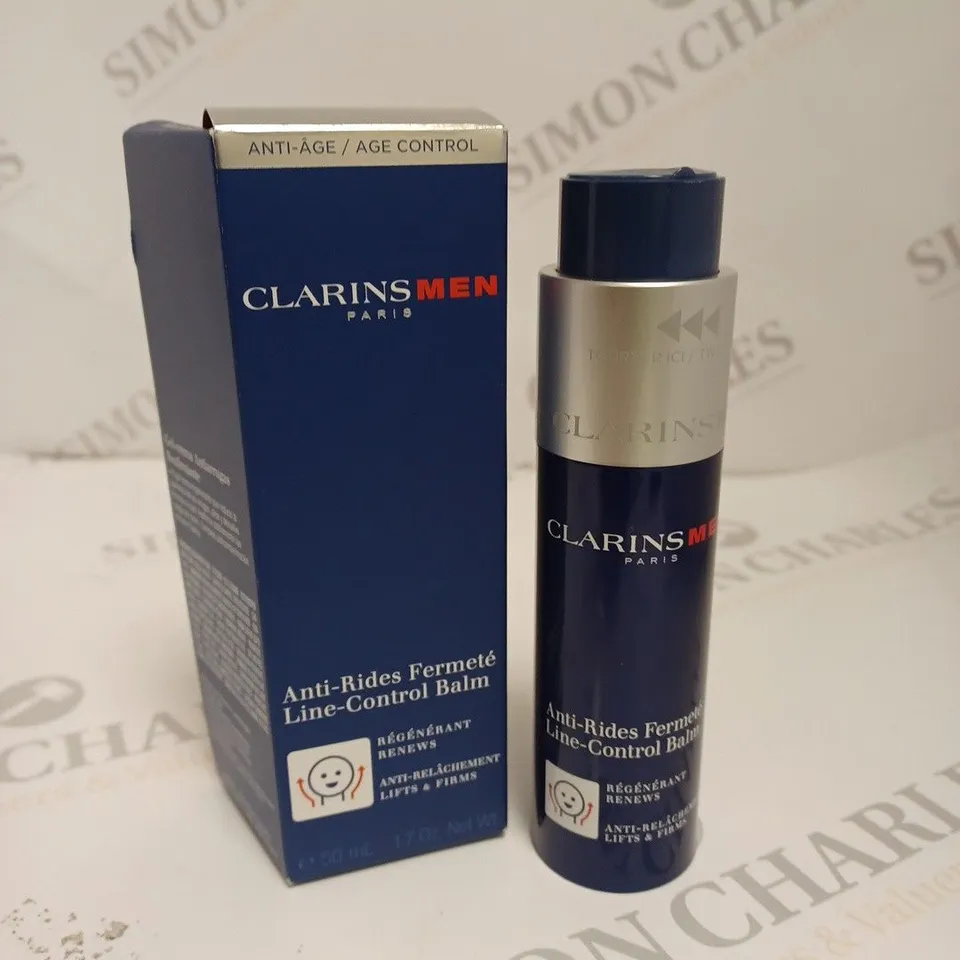 BOXED CLARINS MEN LINE CONTROL BALM 