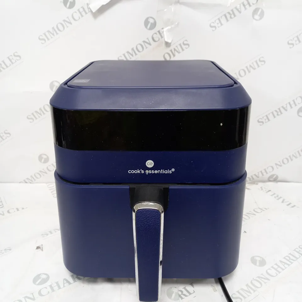 COOK'S ESSENTIALS 5.8L AIR FRYER IN NAVY