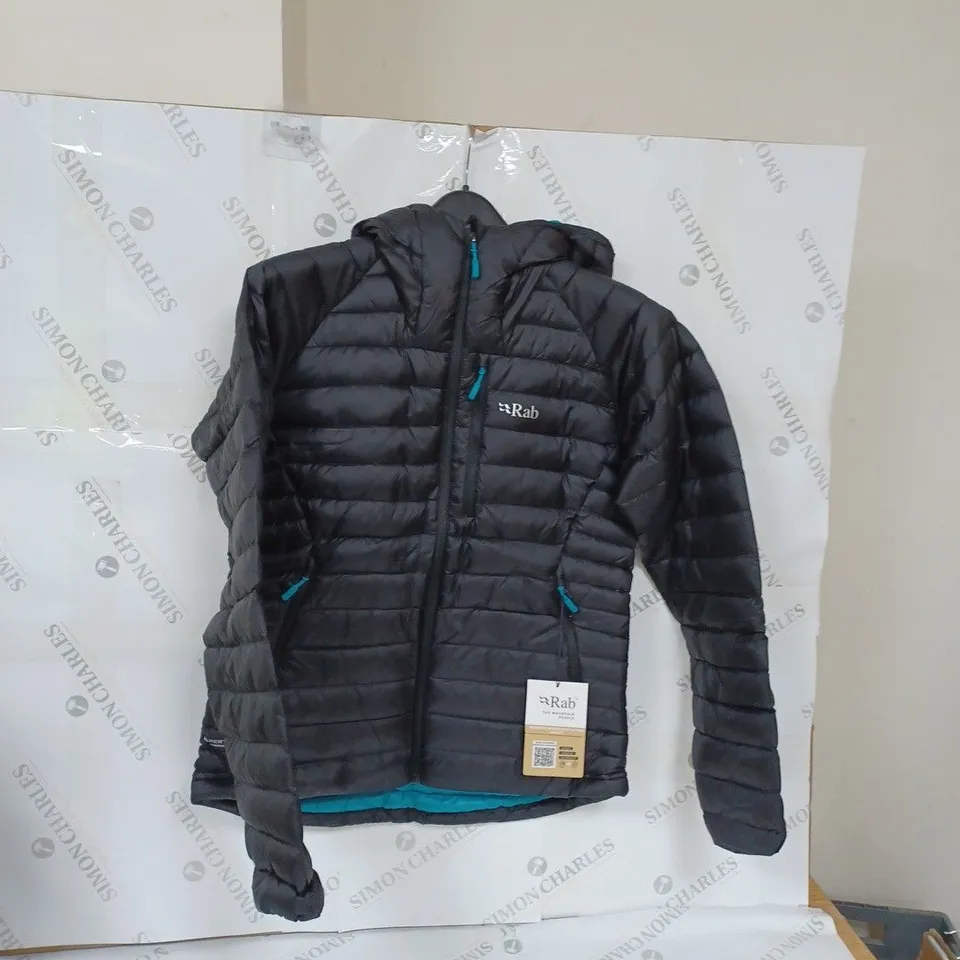 WOMENS RAB MICROLIGHT ALPINE JACKET SIZE 12