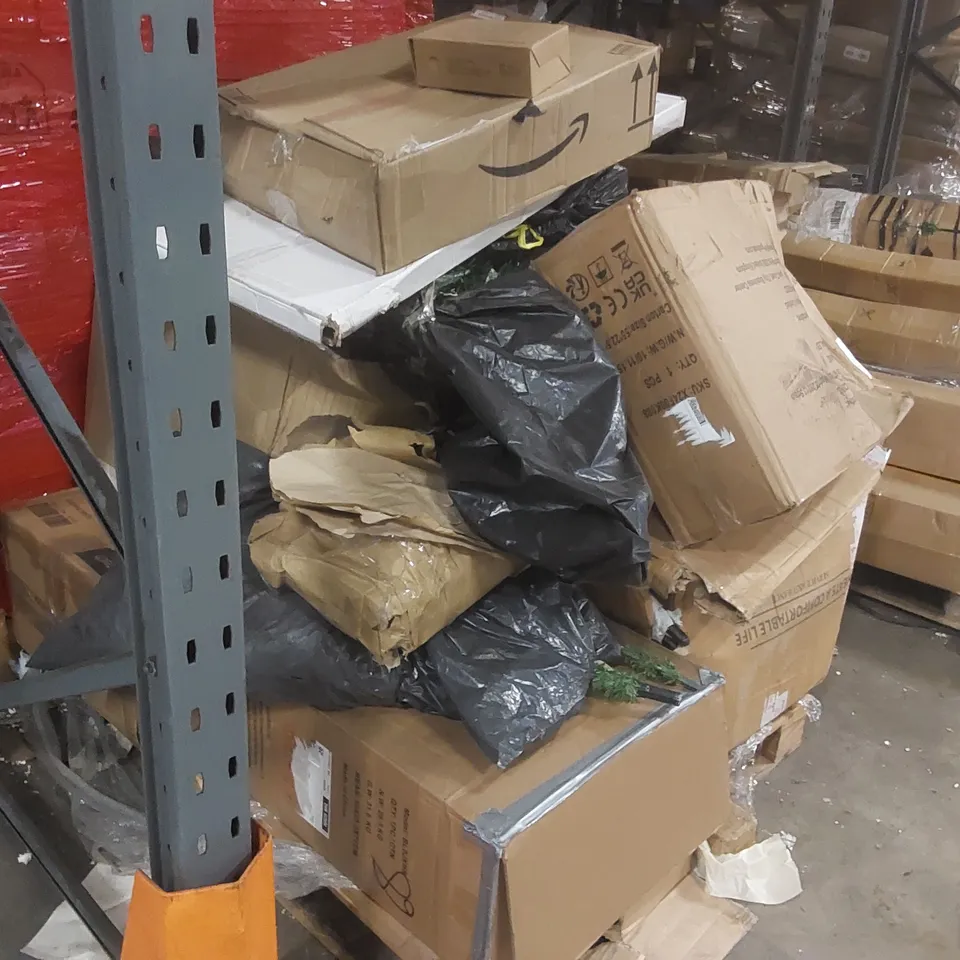 PALLET CONTAINING A LARGE QUANTITY OF ASSORTED FURNITURE PARTS ECT
