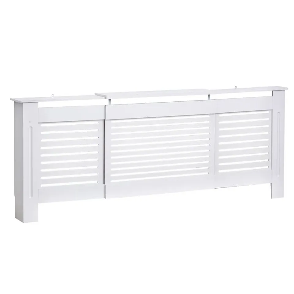 BOXED HUMBERTO WHITE EXTRA LARGE RADIATOR COVER 