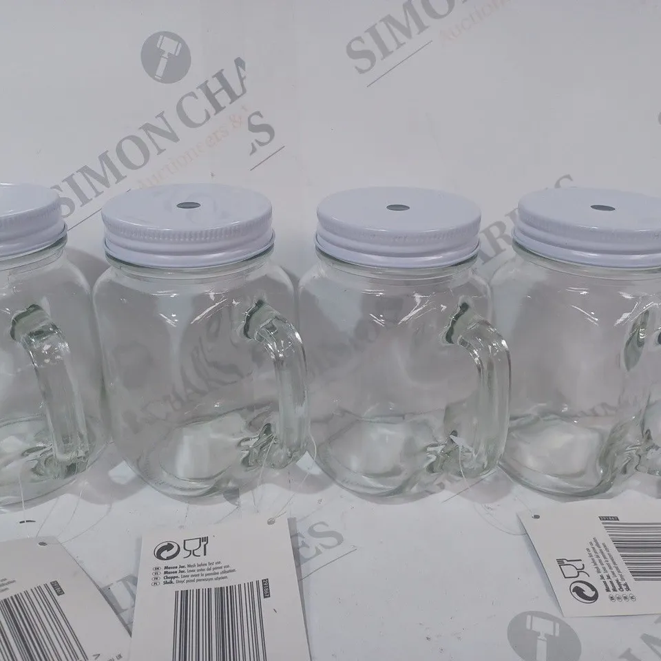 BRAND NEW BOX OF APPROXIMATELY 20 SUMMER LIVING MASON JARS