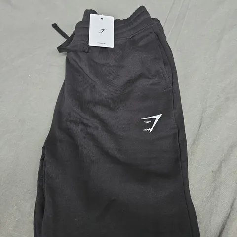 GYMSHARK CREST JOGGERS - SIZE M