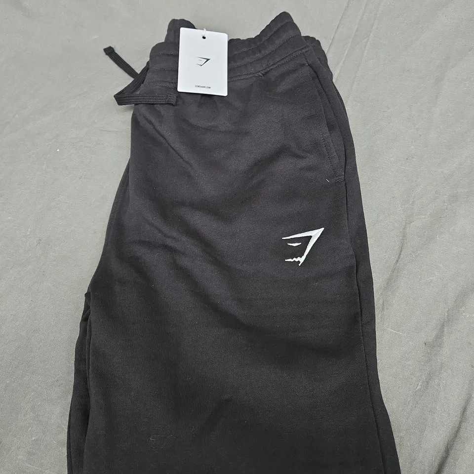 GYMSHARK CREST JOGGERS - SIZE M