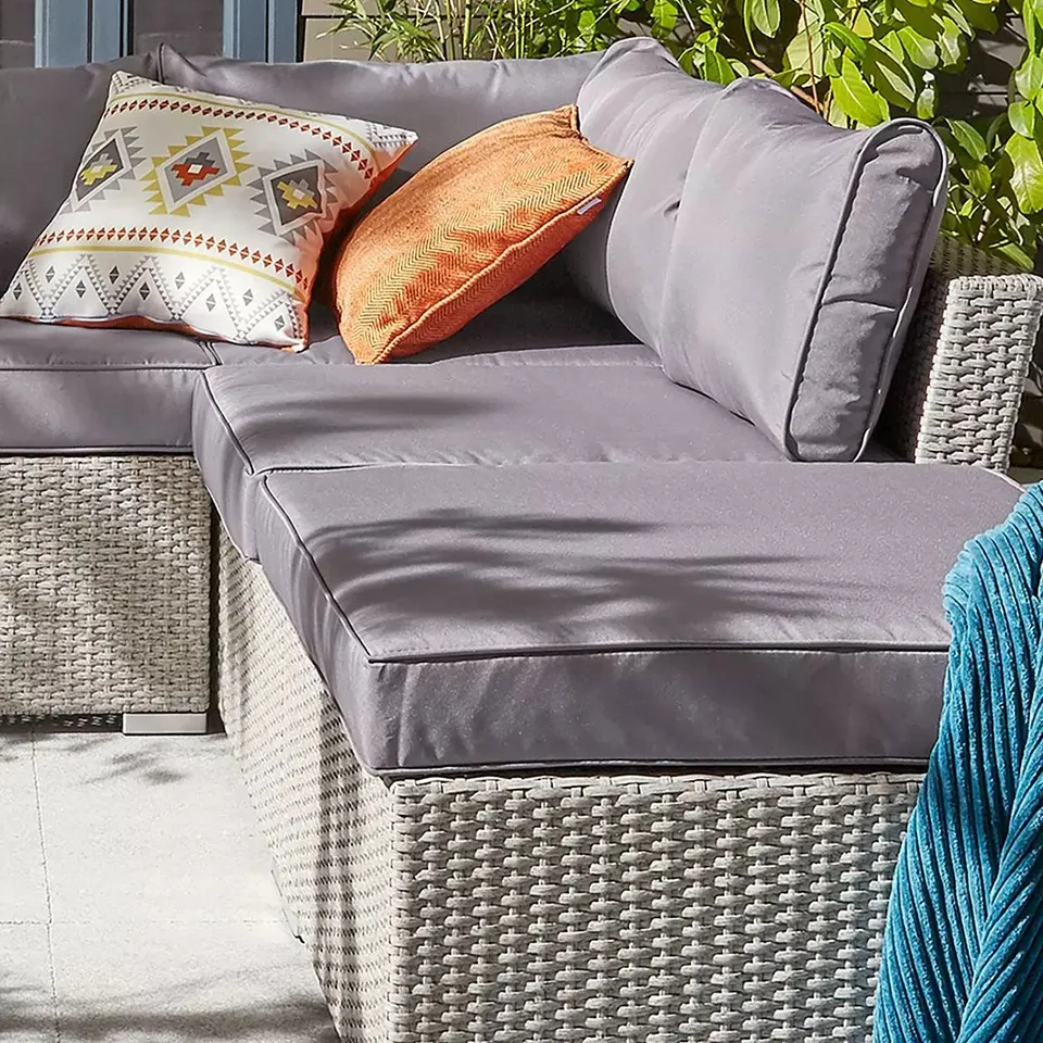 BOXED ATHENS 4 PIECE CORNER CUSHION SET