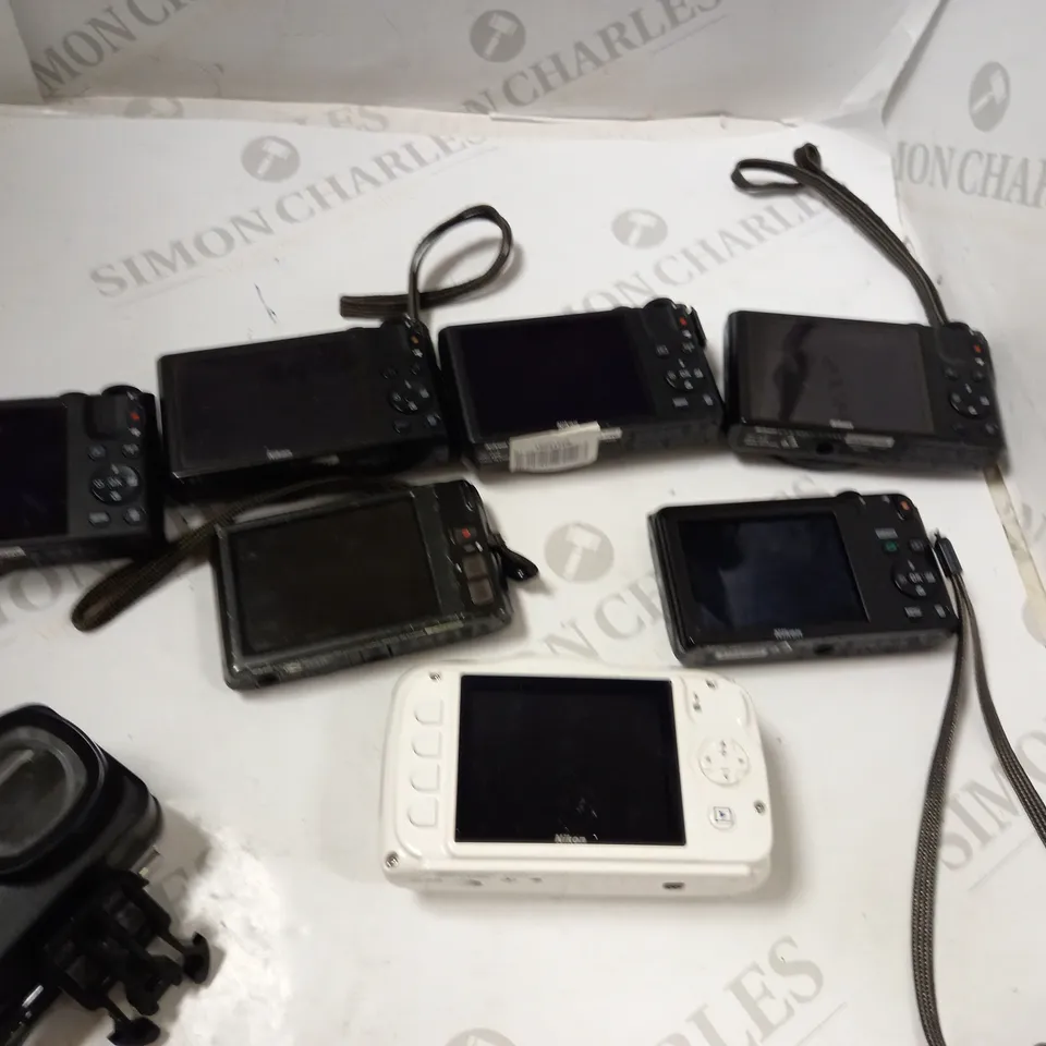 NIKON DIGITAL CAMERA BUNDLE 7 ITEMS 
