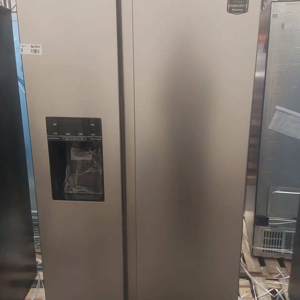 HISENSE RS694N4TIE AMERICAN FRIDGE FREEZER - SILVER